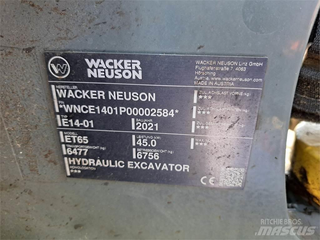 Wacker Neuson ET65 Excavatoare pe șenile
