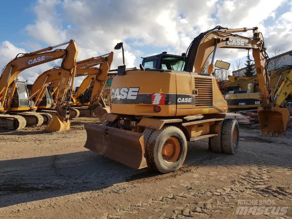 CASE WX 145 Excavatoare cu roti