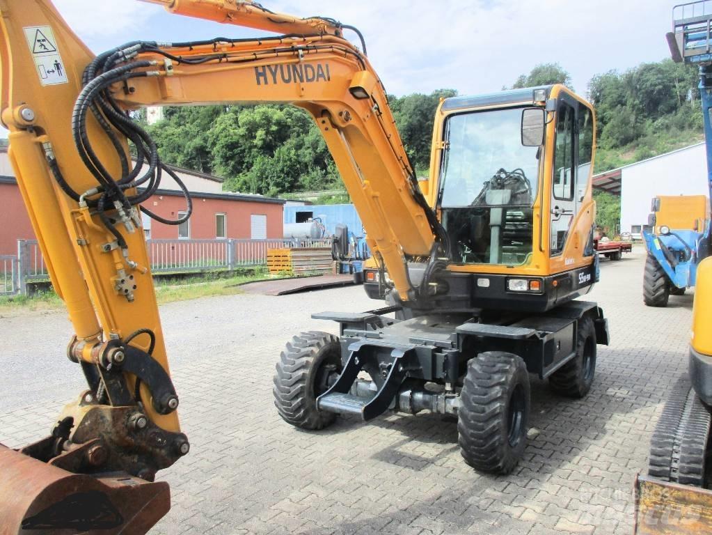 Hyundai Robex 55W-9 Excavatoare cu roti