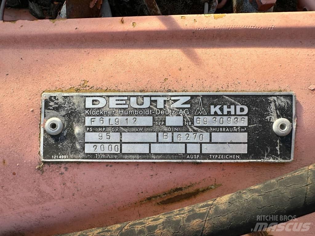 Deutz F6L912 ENGINE Motoare