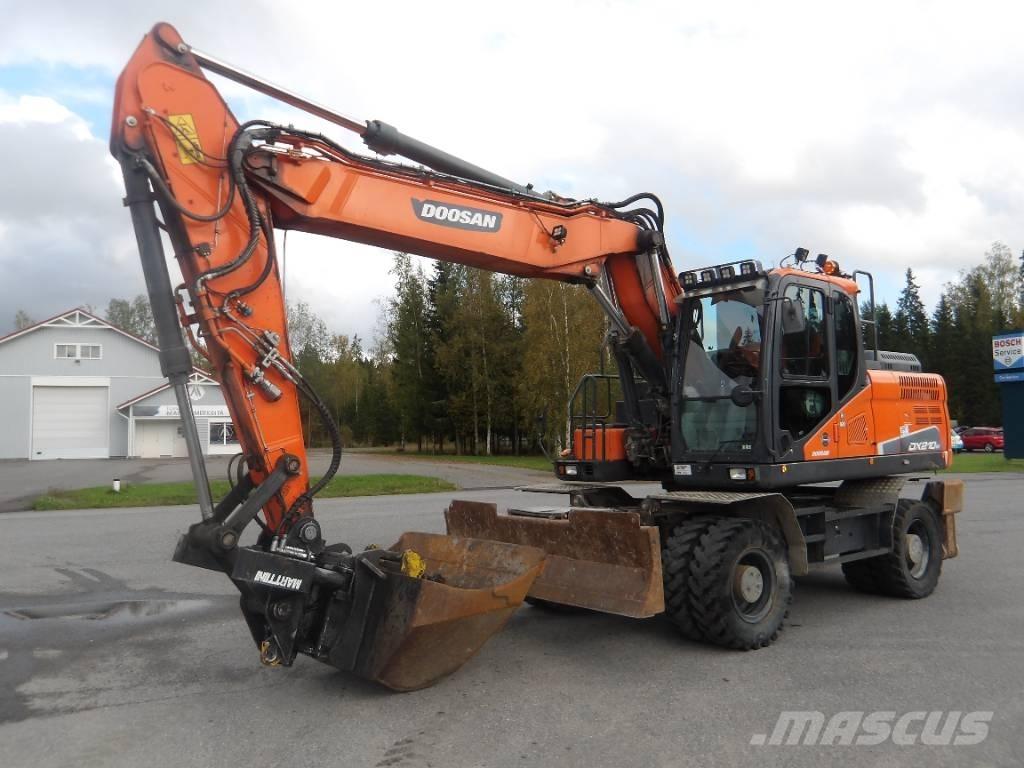 Doosan DX 210 WE Excavatoare cu roti