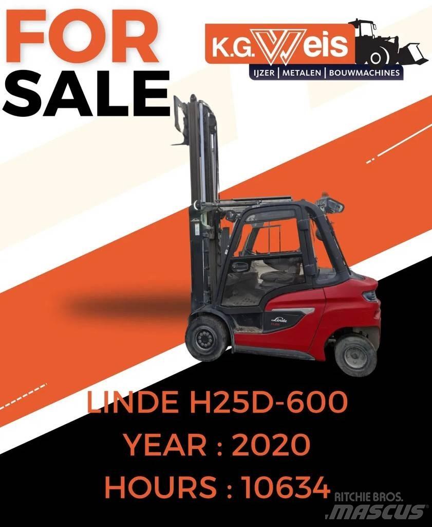 Linde H25D-600 Stivuitor diesel