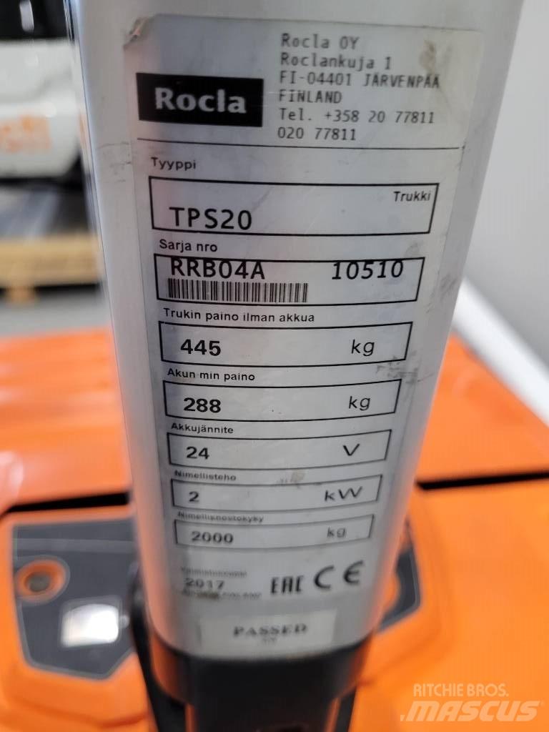 Rocla TPS20 Transpaleta cu platforma
