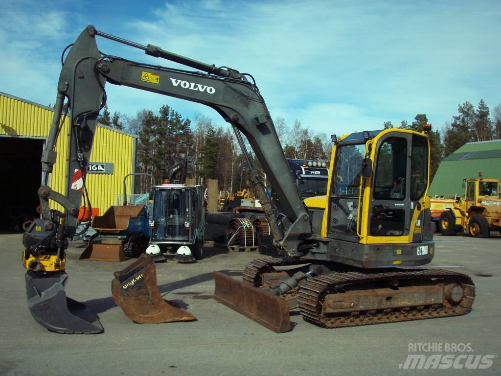Volvo ECR 88 Excavatoare 7t - 12t