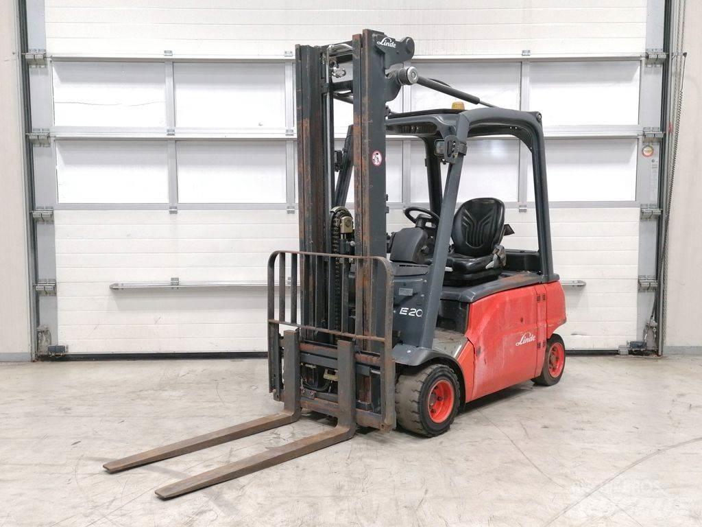 Linde E20PL-01 Stivuitor electric