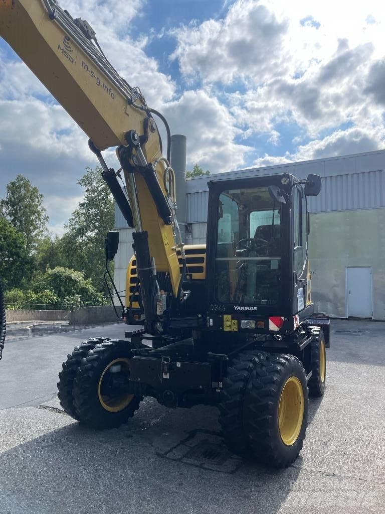 Yanmar B 95 W Excavatoare cu roti