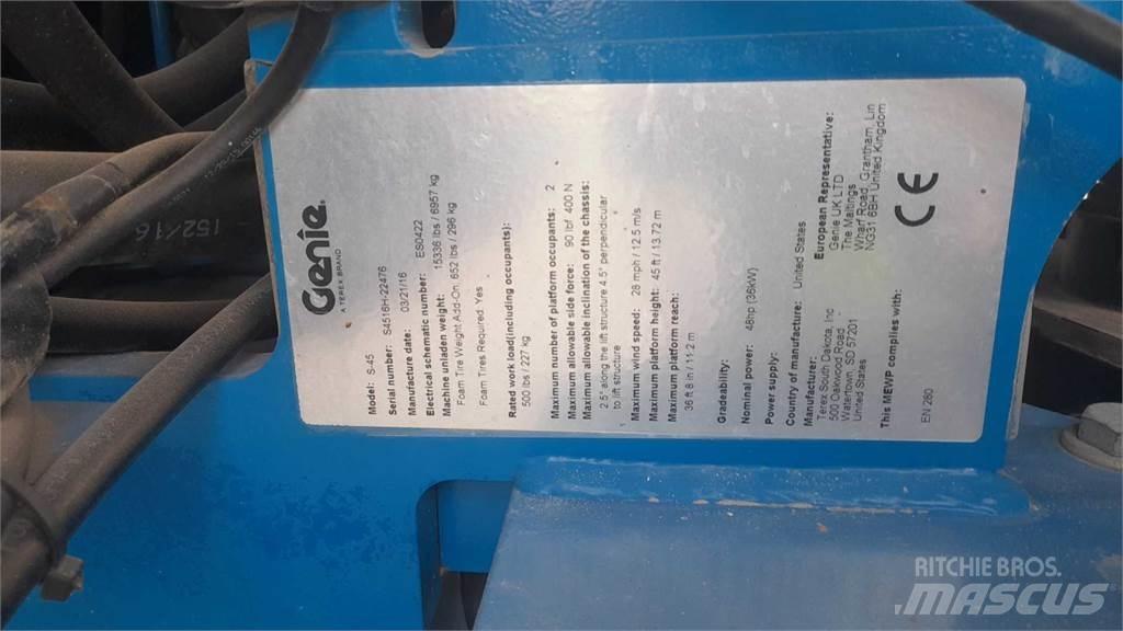 Genie S45 Nacele cu brat telescopic