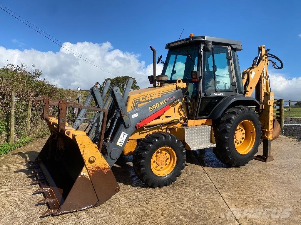 CASE 590 SLE Buldoexcavatoare