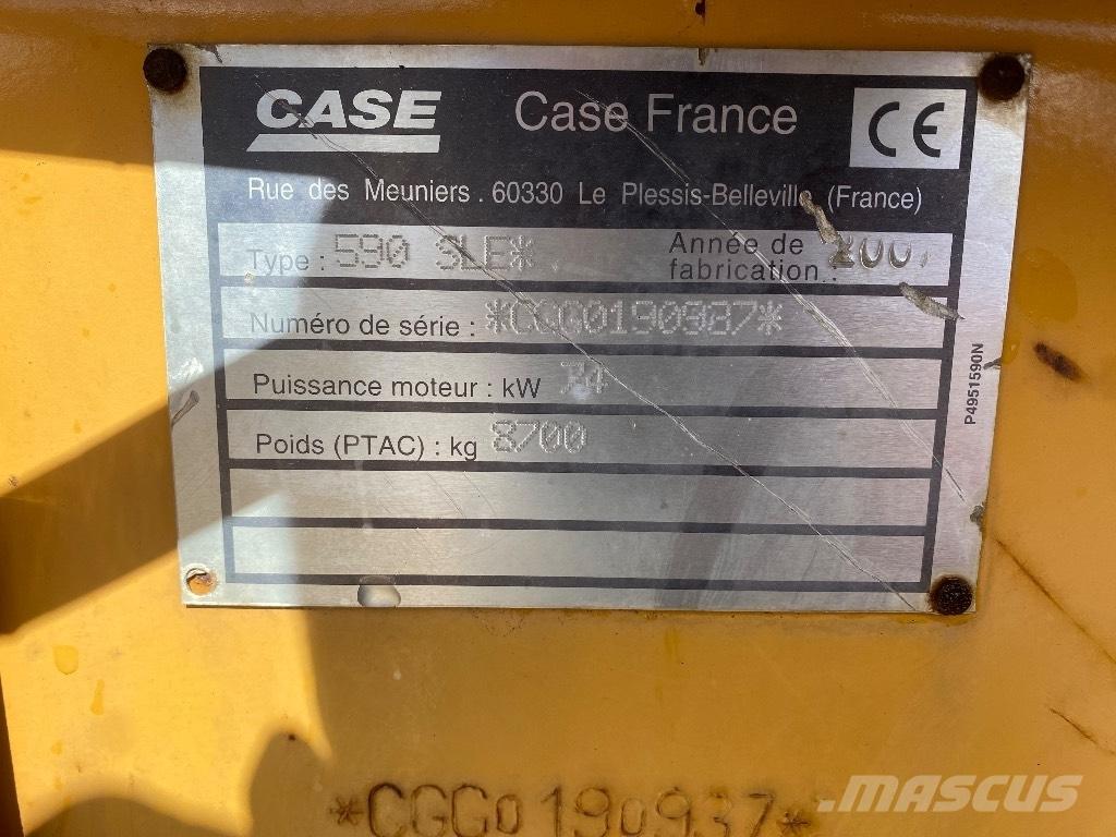 CASE 590 SLE Buldoexcavatoare