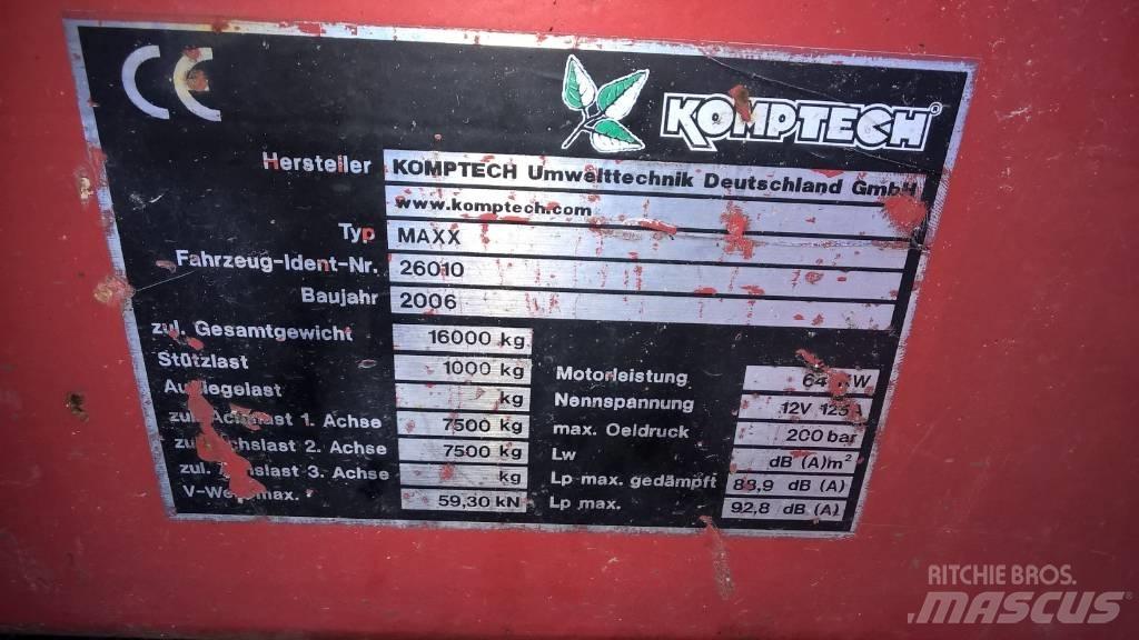Komptech Maxx Dispozitive mobile de cernut
