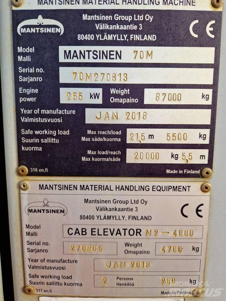 Mantsinen 70M Stivuitoare - Altele