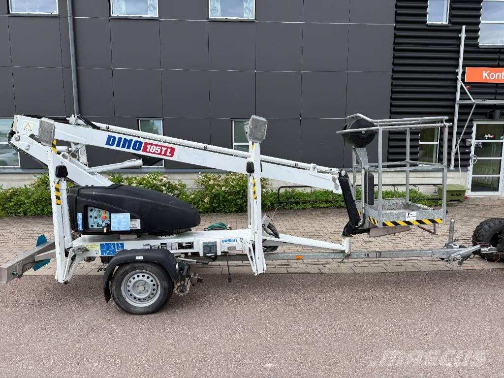 Dino 105 TL Skylift Platforme aeriene montate pe remorca