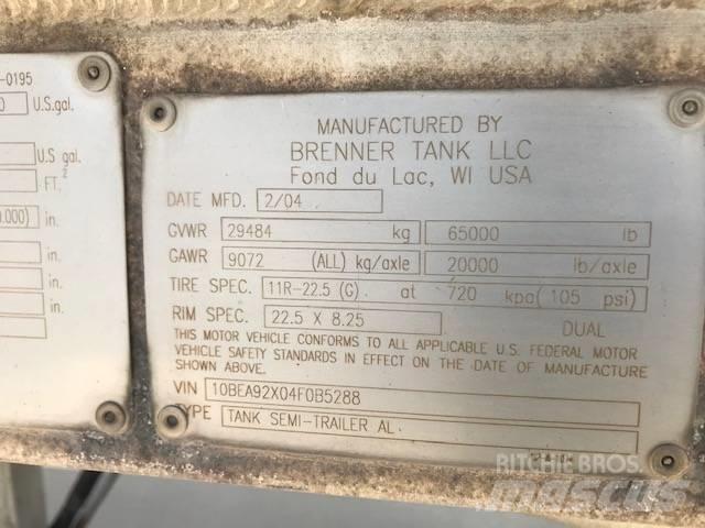 Brenner DOT 406 Remorci Cisterne