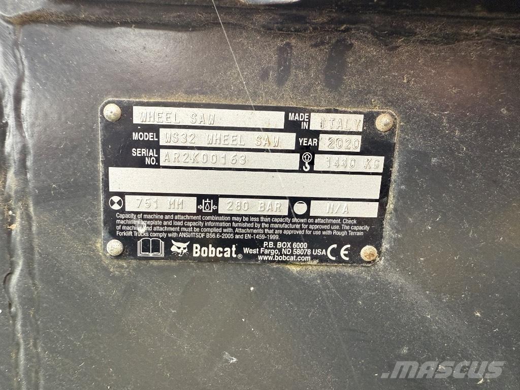 Bobcat WS 32 Alte componente