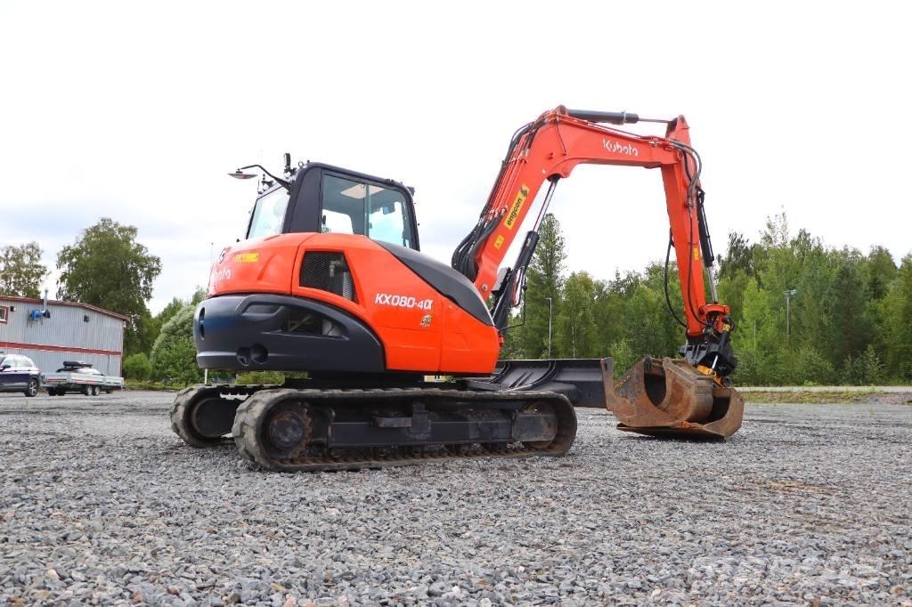 Kubota KX080-4a Excavatoare 7t - 12t