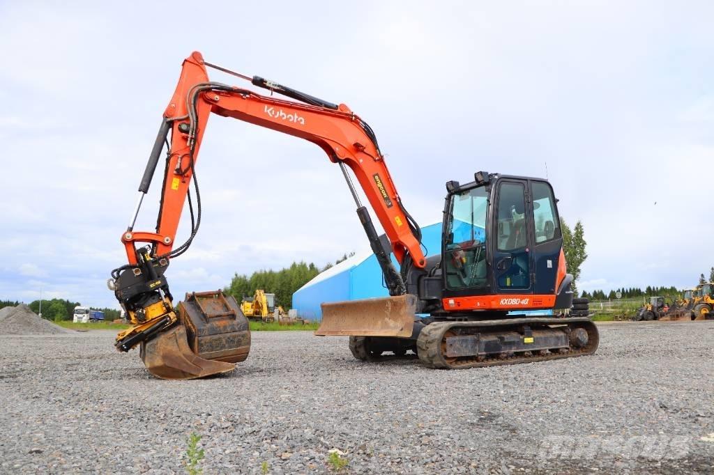 Kubota KX080-4a Excavatoare 7t - 12t