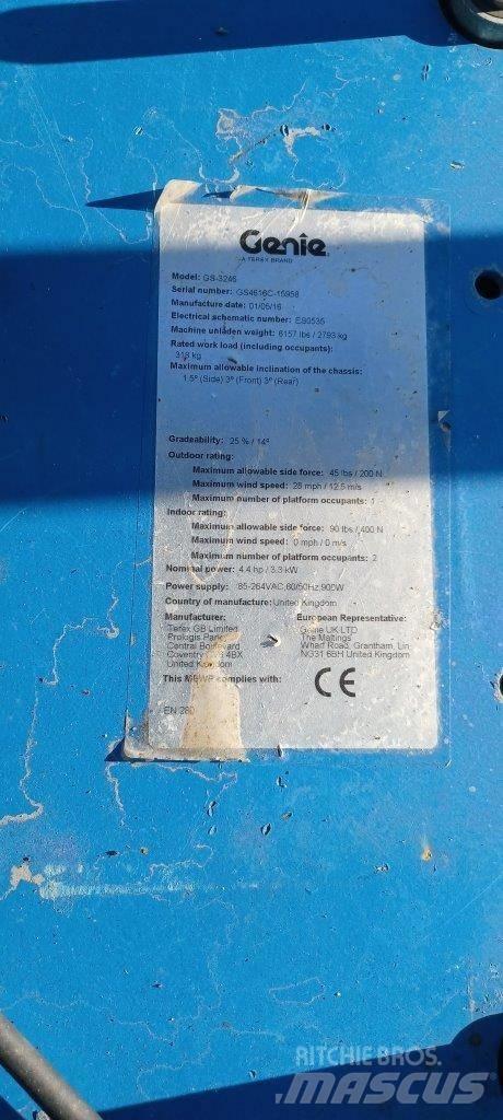 GENIE GS3246 Platforme foarfeca