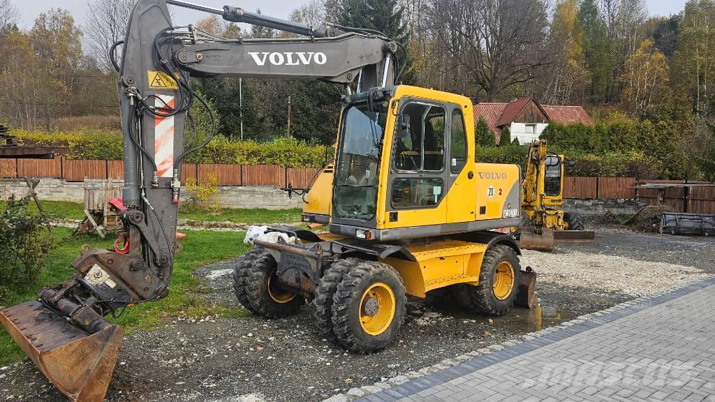 Volvo EW 140 B Excavatoare cu roti