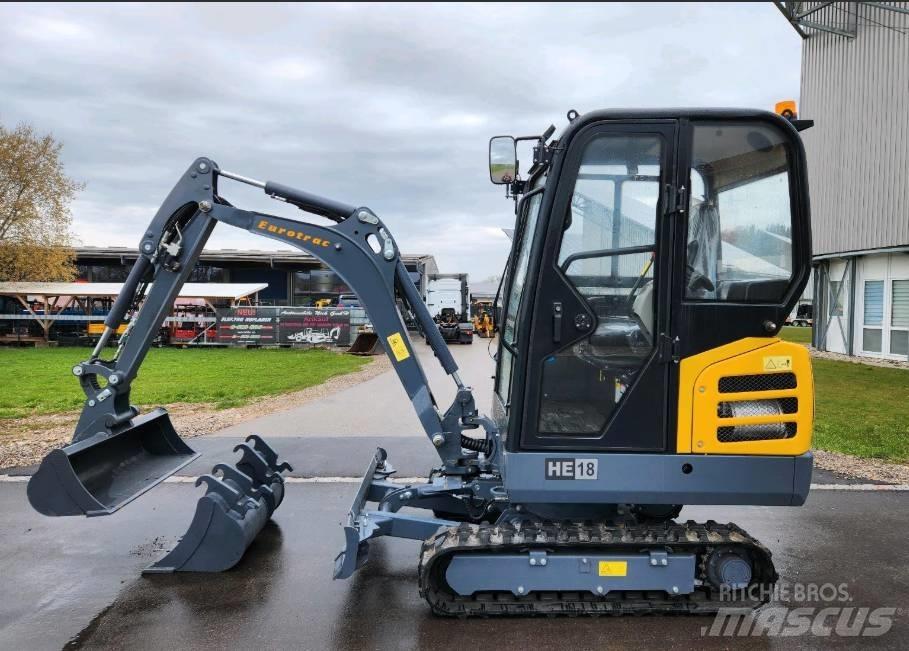 Eurotrac HE 18 Mini excavatoare < 7t