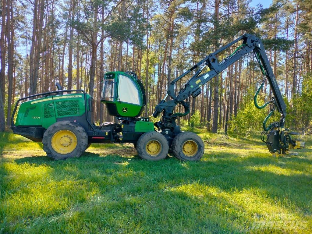 John Deere 1270 G Combine forestiere
