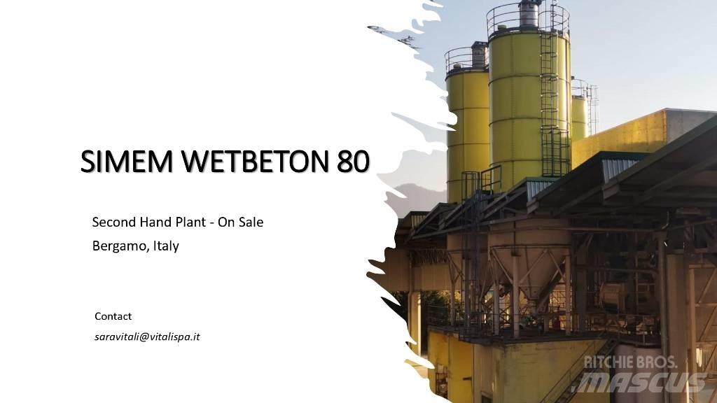  SIMEM WETBETON 80 Centrala beton
