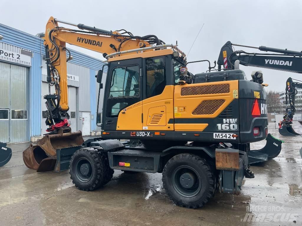 Hyundai HW160 Excavatoare cu roti