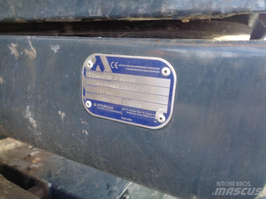 Hyundai HW 140 Excavatoare cu roti