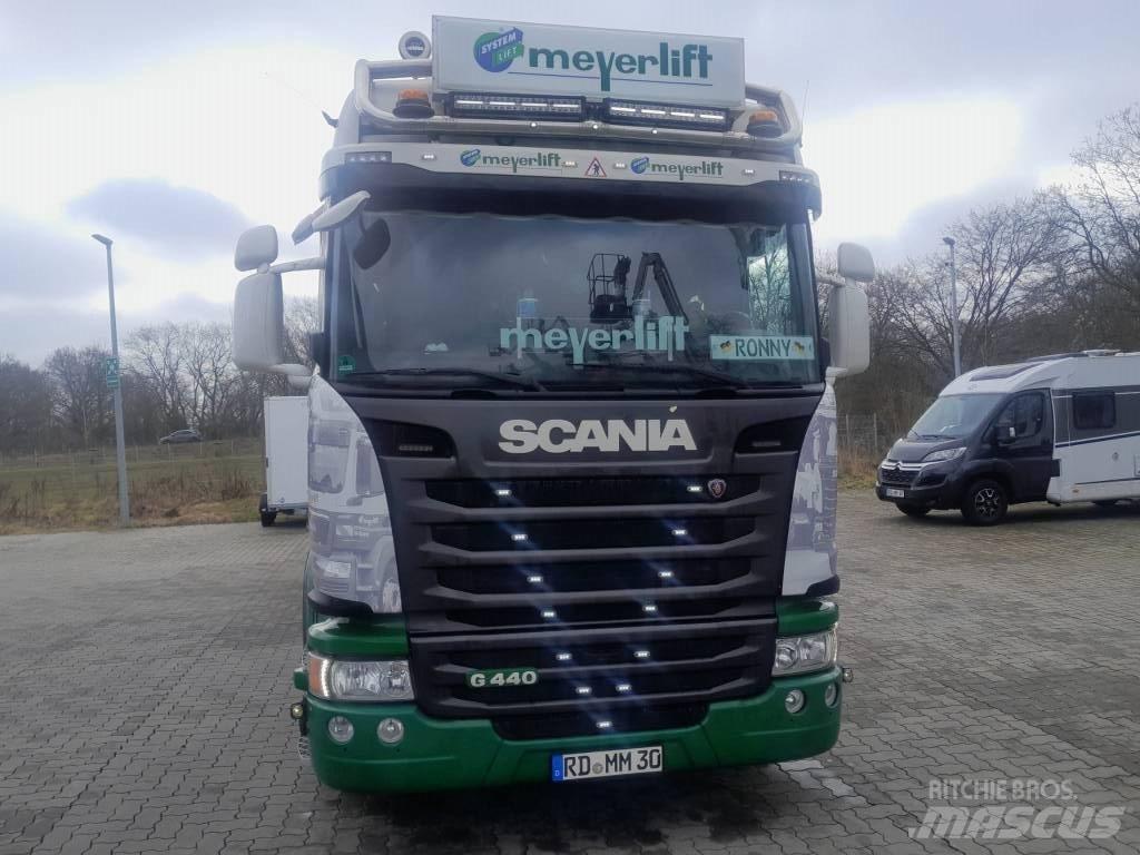Scania G 440 Platforma/Troliu