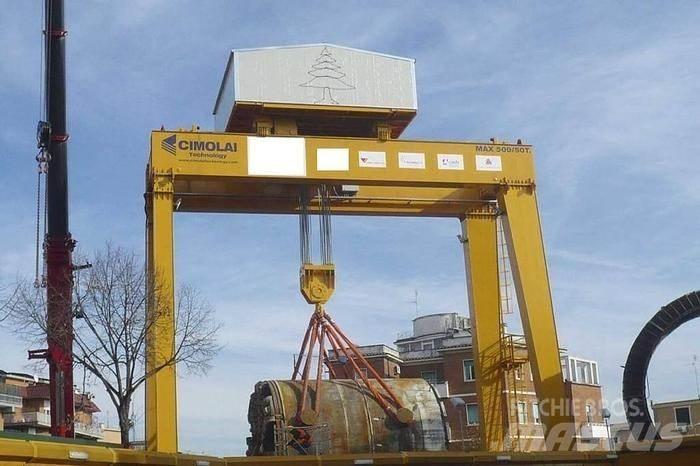  CIMOLAI RGC500Ton Macarale portal si poduri rulante
