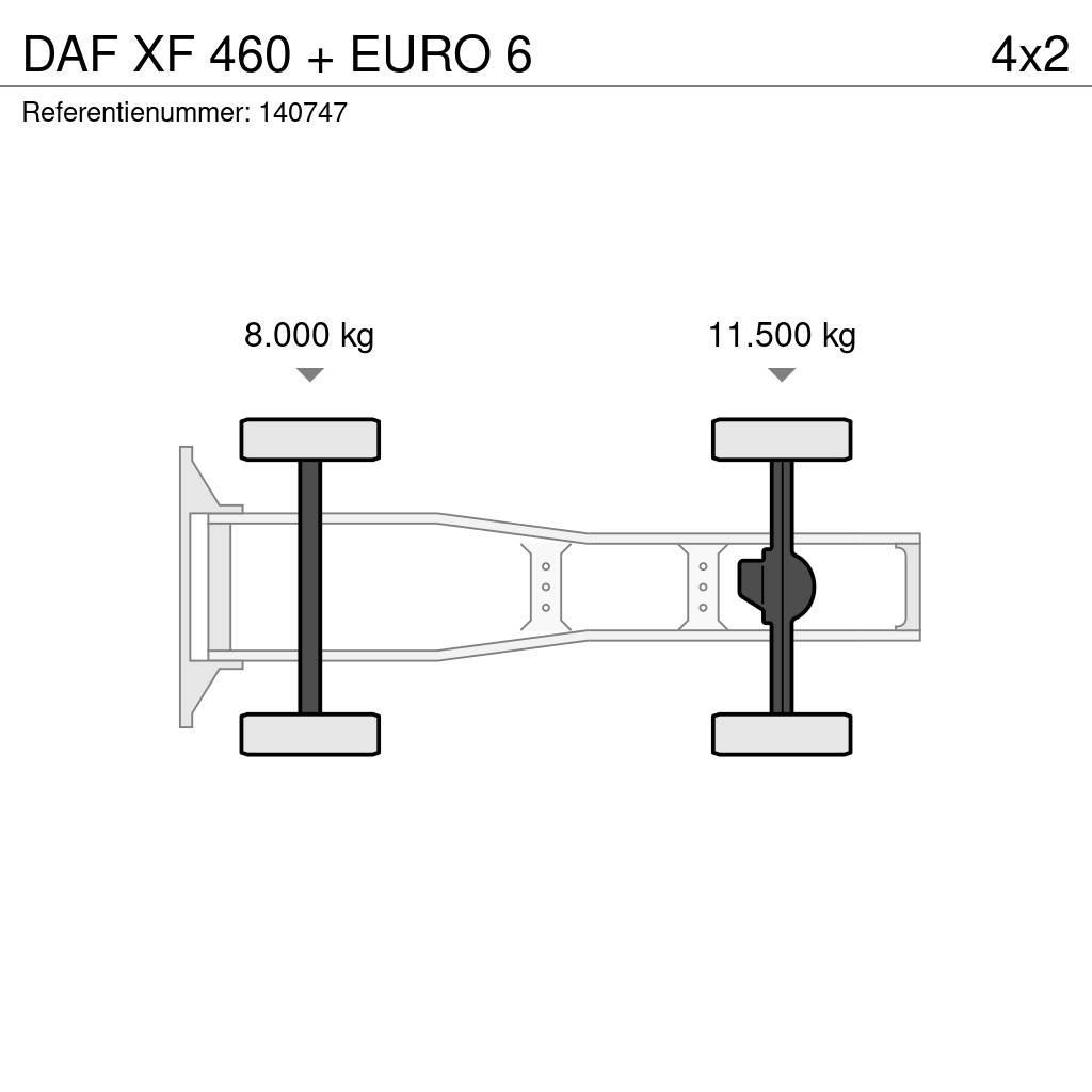 DAF XF 460 + EURO 6 Autotractoare