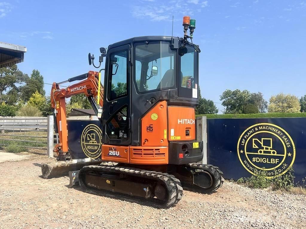 Hitachi ZX26U Excavatoare speciale
