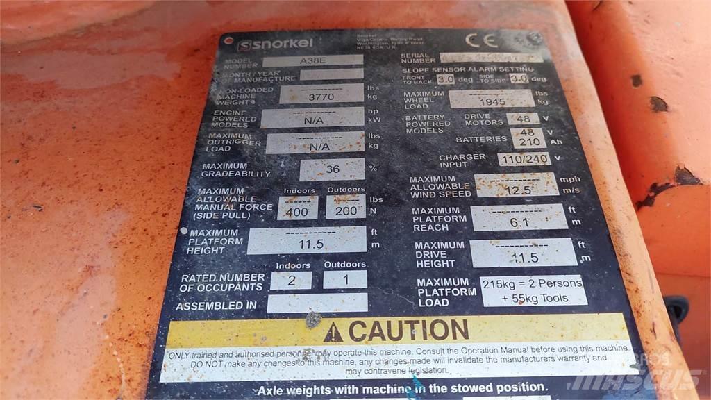 UpRight AB38 Nacele cu brat articulat