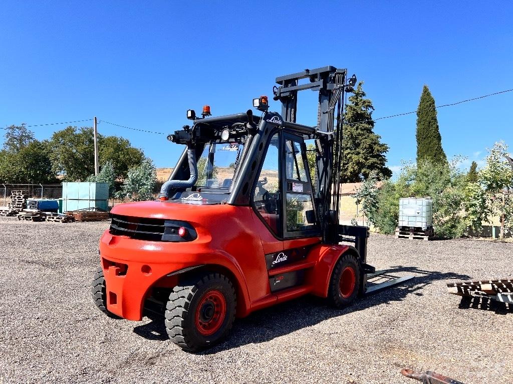 Linde H 80 Stivuitor diesel
