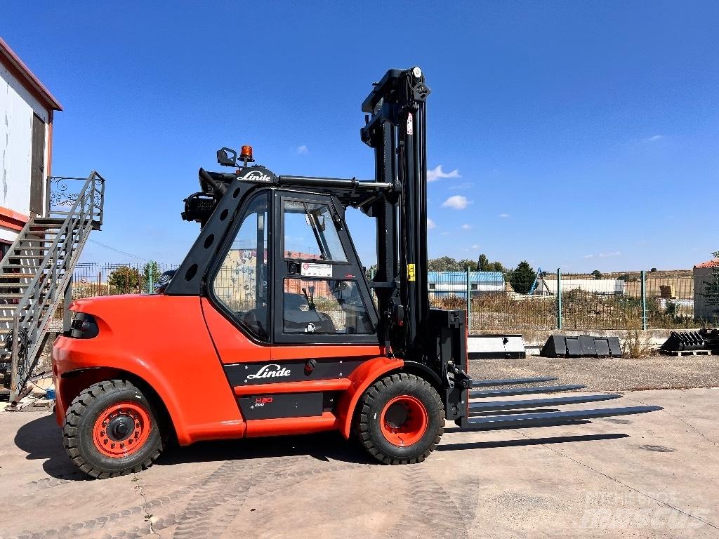 Linde H 80 Stivuitor diesel
