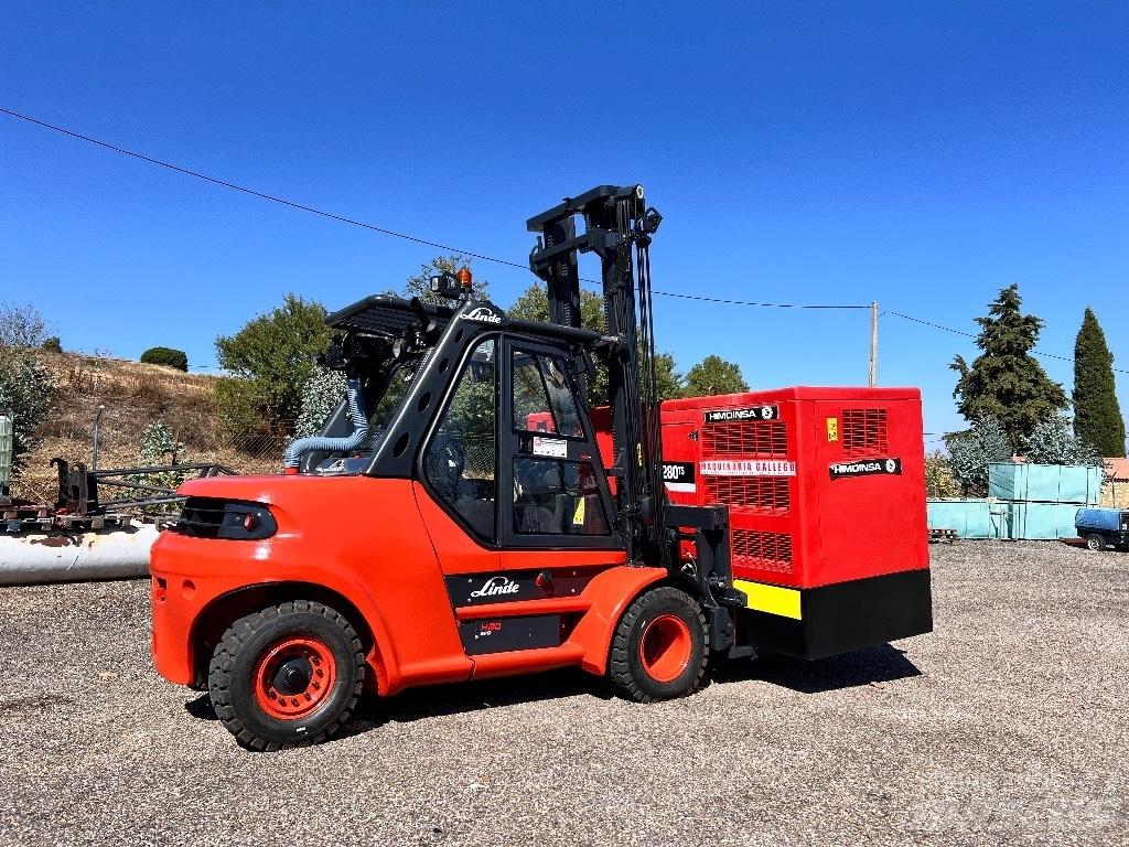 Linde H 80 Stivuitor diesel