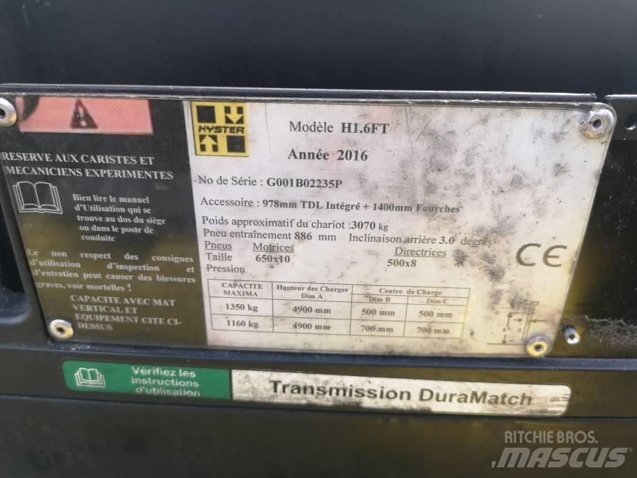 Hyster H 1.6 FT Stivuitor GPL