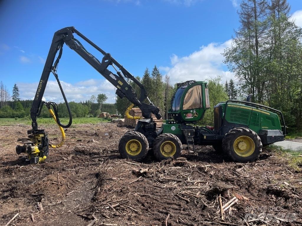 John Deere 1270 G Combine forestiere