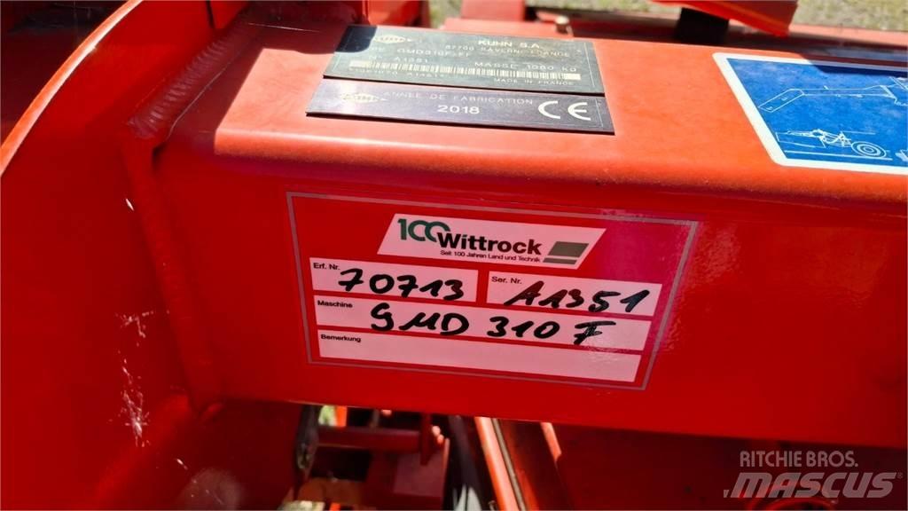 Kuhn GMD 310 F Cositoare de iarba cu umidificator