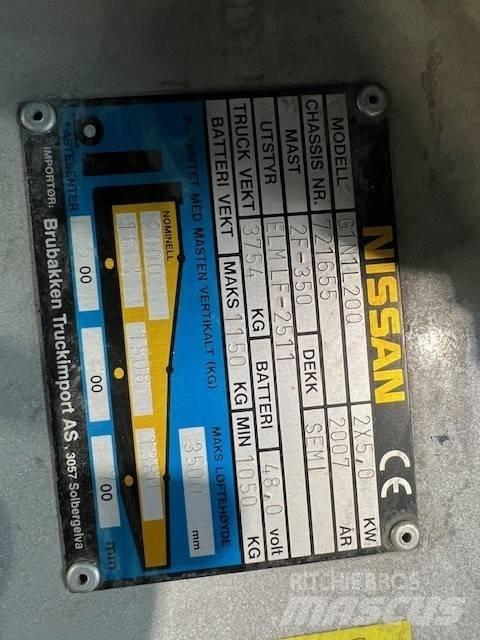 Nissan G1N1L20Q Stivuitor electric