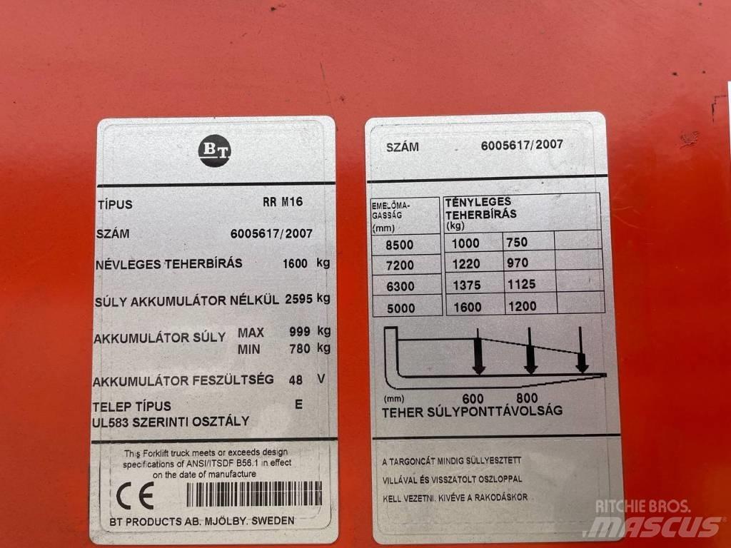 BT RR M 16 Stivuitor cu catarg retractabil