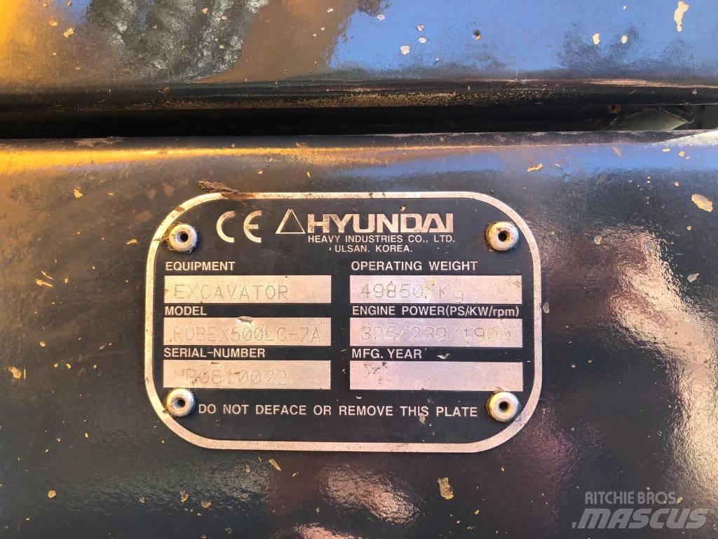 Hyundai R500LC-7A Excavatoare pe șenile
