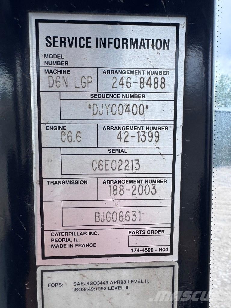 CAT D 6 N LGP Buldozere pe senile