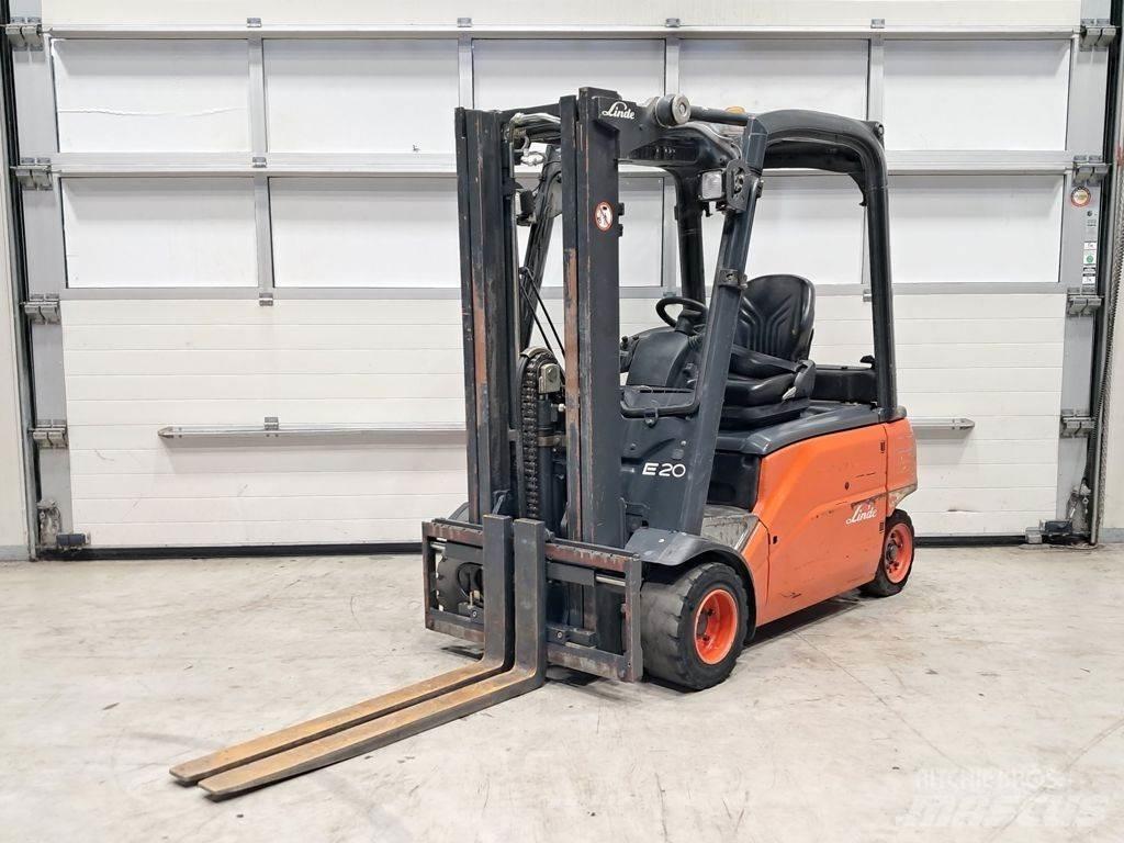 Linde E20PL-01 Stivuitor electric