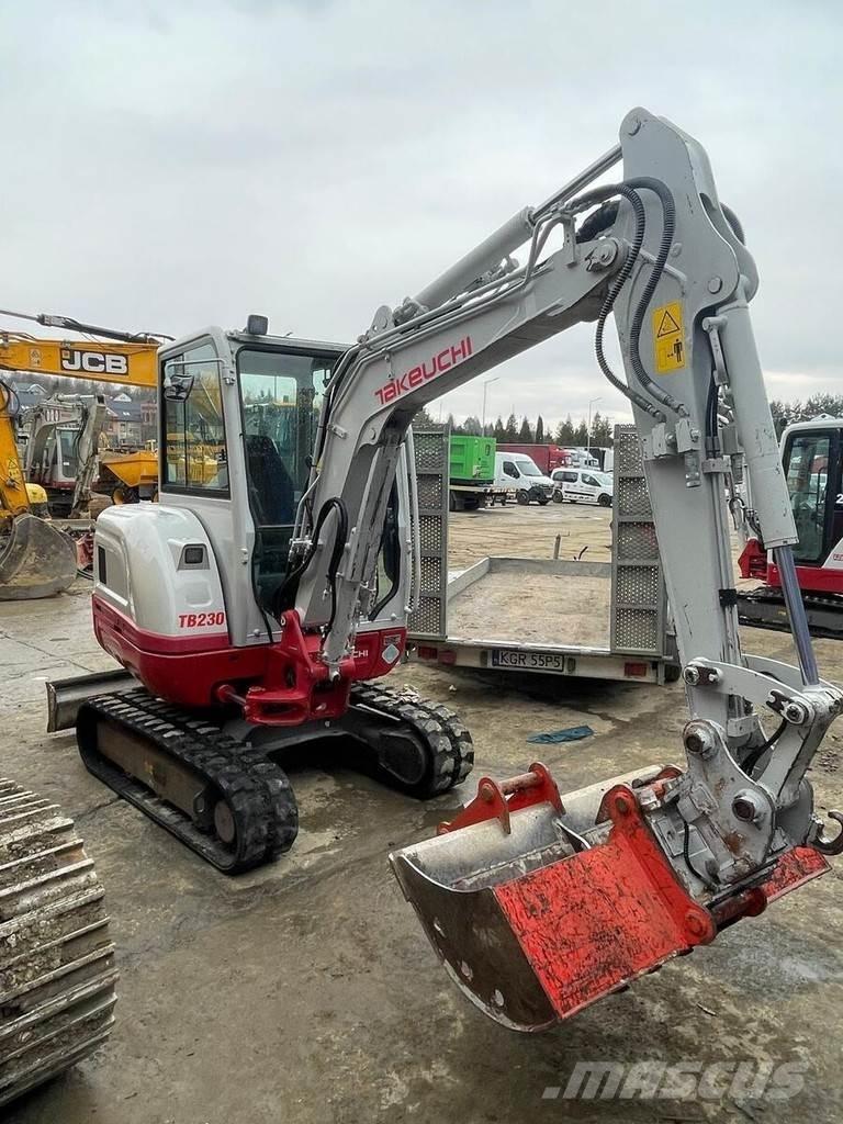 Takeuchi TB230 V3 Mini excavatoare < 7t