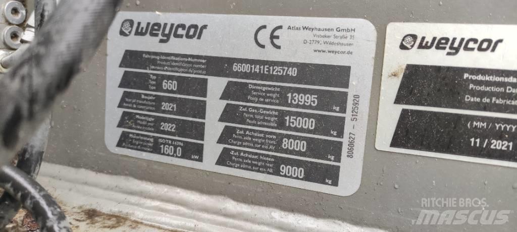 Atlas AR660 Incarcator pe pneuri
