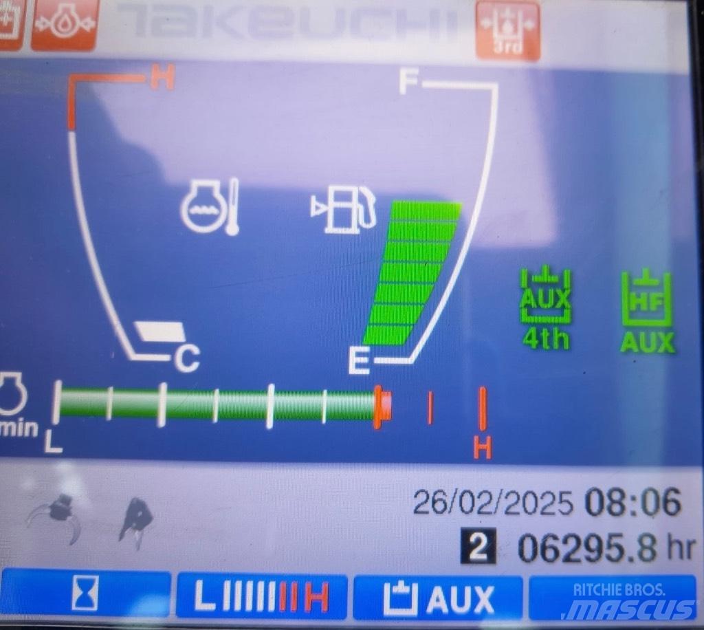 Takeuchi TB 260 Mini excavatoare < 7t