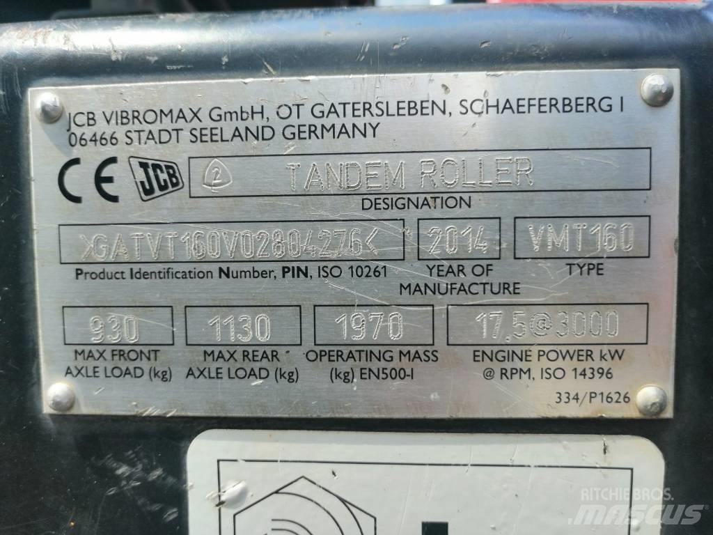 JCB Vibromax vmt 160 Cilindri compactori dubli