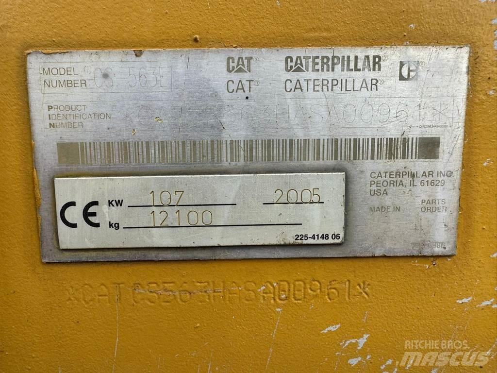 CAT CS563E Compactoare monocilindrice