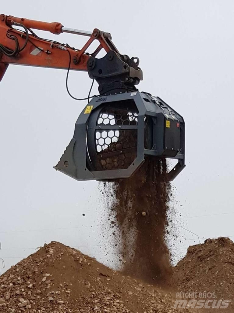 CM CBR 18 cupa de excavat cu cernere