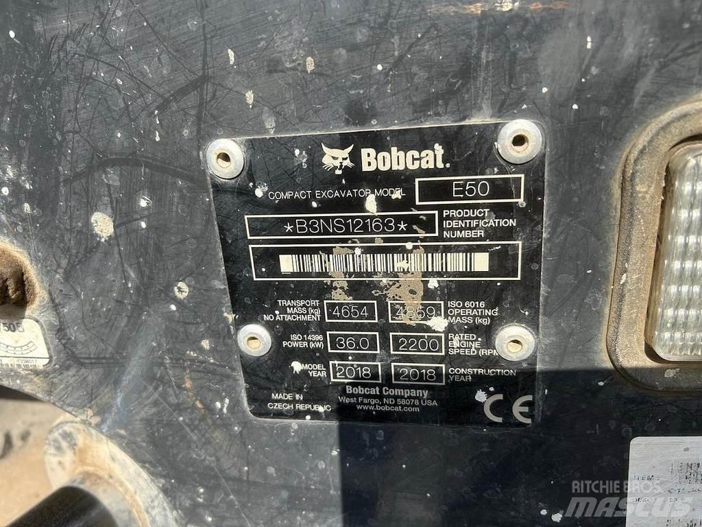 Bobcat E50 Mini excavatoare < 7t